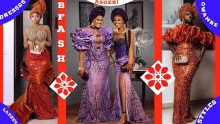 2024 Stunning Asoebi Lace Styles For Classy Ladies |African Design |Asoebi Dresses For Owambe Party