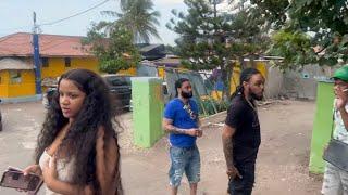 I Visited  Little Ochie In Alligator Pond  With Kizzy Don & Teebone | Roze Don Link Up In Mobay