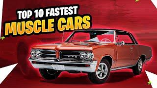 Top 10 Fastest American Muscle Cars Never To Be Made Like This Again, so join me on this journey.