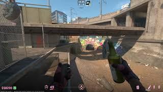 CS2 Overpass Barrel Molotov