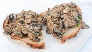 Mushrooms on Toast Recipe