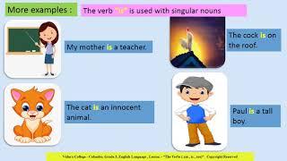 Grade 3   English Language  The Verbs am , is , are