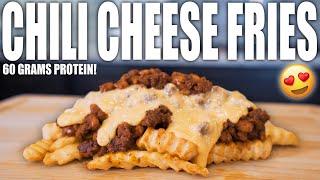 ANABOLIC CHILI CHEESE FRIES | Simple High Protein Fast Food Style Recipe | Healthy Cheese Fries