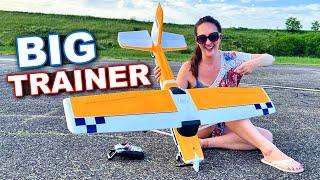 EASY FLIGHT Mode ACTIVATED!!! - UNDER $200 RC Trainer Plane - FMS Ranger 1220mm