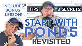 Start with Pond5 - Revisited! Pond5 Review and Online Course on Best Practices in 2025! A.I. Payout