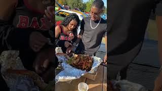 Cooking for Corey & Carmen Pritchett | IG: Pickaplate #carshow #corey #carmen #youtubers #seafood