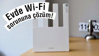 Evdeki WiFi çekmeme sorununa çözüm: HUAWEI WiFi BE3 modem router