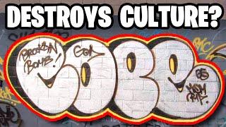 Does Graffiti DESTROY Culture : or Does it Help Culture?!