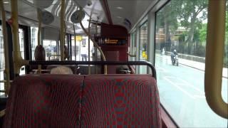 Journey on The 38 (LT223 LTZ1223) New Routemaster Borismaster Arriva London