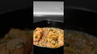 Honey Garlic Salmon Recipe  #shorts #youtubeshorts #honeygarlicsalmon #dinnerdish #asmrcooking