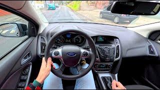 2014 Ford Focus Turnier [1.6 - 86 HP] POV Test Drive 4K