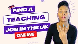 Unbelievable! Get Teaching Jobs in the UK from Nigeria TODAY! Here's How!