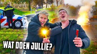 Vuurwerk Afsteken Met YouTuber