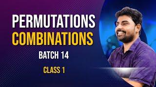 NIMCET 2022 Permutations and Combinations - Batch 14 Live Class