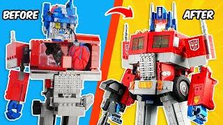 I Fixed Optimus Prime in LEGO TRANSFORMERS | FUNZ Bricks