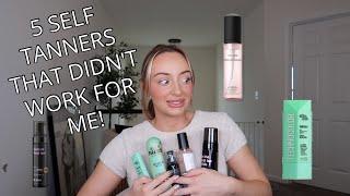 5 Self Tanners That DIDN'T Work For Me!