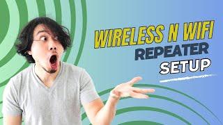 Wireless N WiFi Repeater Setup