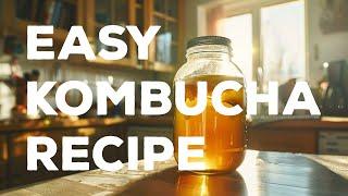 How to Make Kombucha - EASY DIY + Recipe Instructions | #BrewDay Live