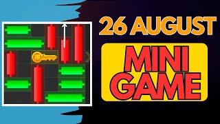 26 August hamster kombat MINI GAME