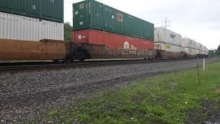 NS 1070 Wabash Heritage unit leading NS 21E