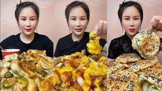 ASMR | Eating Food Chinese Mukbang | 치킨후라이드 먹방 | 매운먹방/만두튀김 | Popular Food Eating Challenge