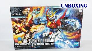 HG Try Burning Gundam | UNBOXING