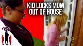 Kid Locks Mom & Supernanny Out Of House | Supernanny