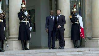 Emmanuel Macron reçoit le président du Bénin Patrice Talon | AFP Images