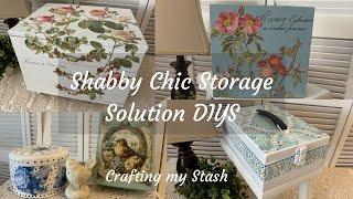 Creating Shabby Chic Storage Solution DIYS