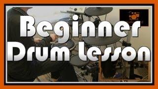  How To Play Drums (5)  Beginner Drum Lesson | Free Video Drum Lesson