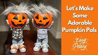 Let's Make a Cute Spooky Halloween Doll / Dollar Tree Halloween Decor