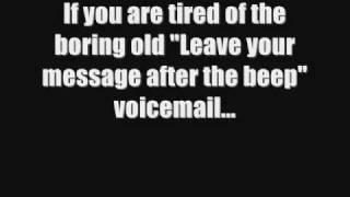 Funny Voicemail Greeting For Your Phone