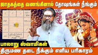 தோஷங்கள் வராமல் தடுக்க.. - Palaru Swamigal | Thirumana Thadai Neenga Pariharam |  Thirumana Dosham