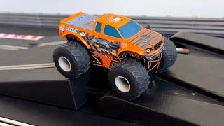 Scalextric Monster Trucks - Ramp sessions with Growler