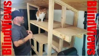 Nomadic Fanatic's dangerous looking cat contraption