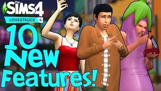 The Sims 4 Lovestruck: 10+ NEW FEATURES You Might Not Know