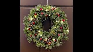 How to Make a Wreath Out of Real Pine Branches