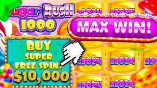 SUGAR RUSH 1000 MAX WIN (HUGE BONUS)