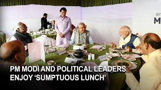 PM Modi, political leaders enjoy 'Millet Lunch' to mark 2023 as ‘IYOM’