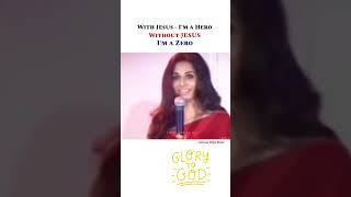 Vidya Balan - Great Testimony #jesuslovesyou #jesusishero #jesusisking #jesusislord