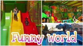 Vlog: Funny World - parc d'attractions en Allemagne en libre service يوم في مدينة الملاهي