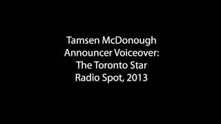 The Toronto Star radio commercial - "My Commute" (voiceover)