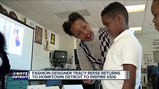 Fashion designer Tracy Reese aims to inspire Detroit Public Schools Community District students