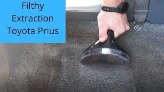 Filthy Carpet Cleaning Toyota Prius | ASMR Car Detailing