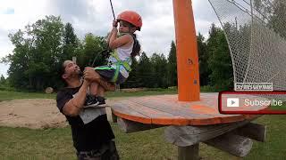 Quick look at Treetop Eco Adventure Park discovery course for kids