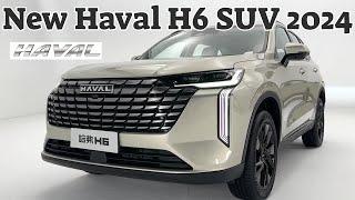 With New Look and Design. New Haval H6 SUV 2024