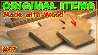 SEE HOW AMAZING - TWO UNIQUE WOODWORKING PROJECTS (VIDEO #67) #woodworking #woodwork #joinery