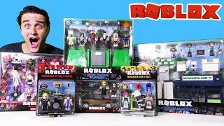 Epic Unboxing of Roblox Playsets + Free DLC Code Giveaway! | Konas2002 Review