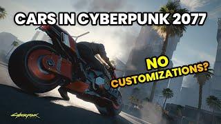 Cars in Cyberpunk 2077: Customization, Driving Physics, Radio & Combat Mode