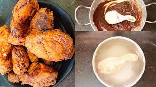 KFC Style Fried Chicken Recipe Of Homemade Version | Kentucky Fried Chicken Spicy Crispy Chicken Fry